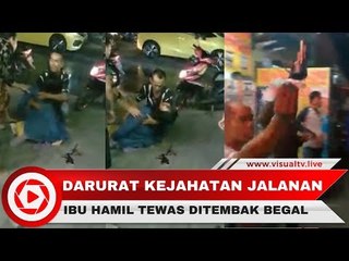 Ibu Hamil Tewas Ditembak Begal di Tangerang