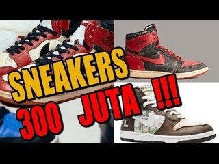 Diproduksi Terbatas, Ini Kumpulan Sepatu Sneakers Termahal di Dunia