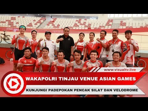 CDM Asian Games Tinjau Padepokan Pencak Silat dan Velodrome Balap Sepeda