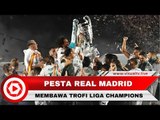 Dari Katedral hingga Bernabeu, Pesta Kemenangan Real Madrid