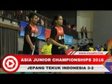 Kalah dari Jepang 3-2, Indonesia Siap Bertemu Thailand di Perempat Final AJC 2018