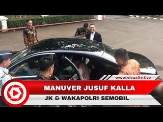 Giliran Wakapolri Syafruddin Diajak Jusuf Kalla Semobil, Ada Sinyal Apakah?