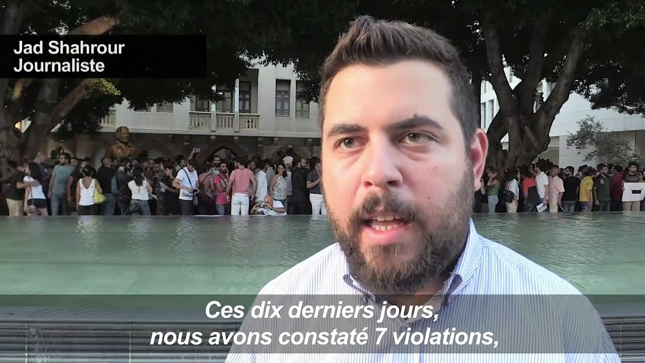 Liban: manifestation d’activistes pour la liberté d'expression