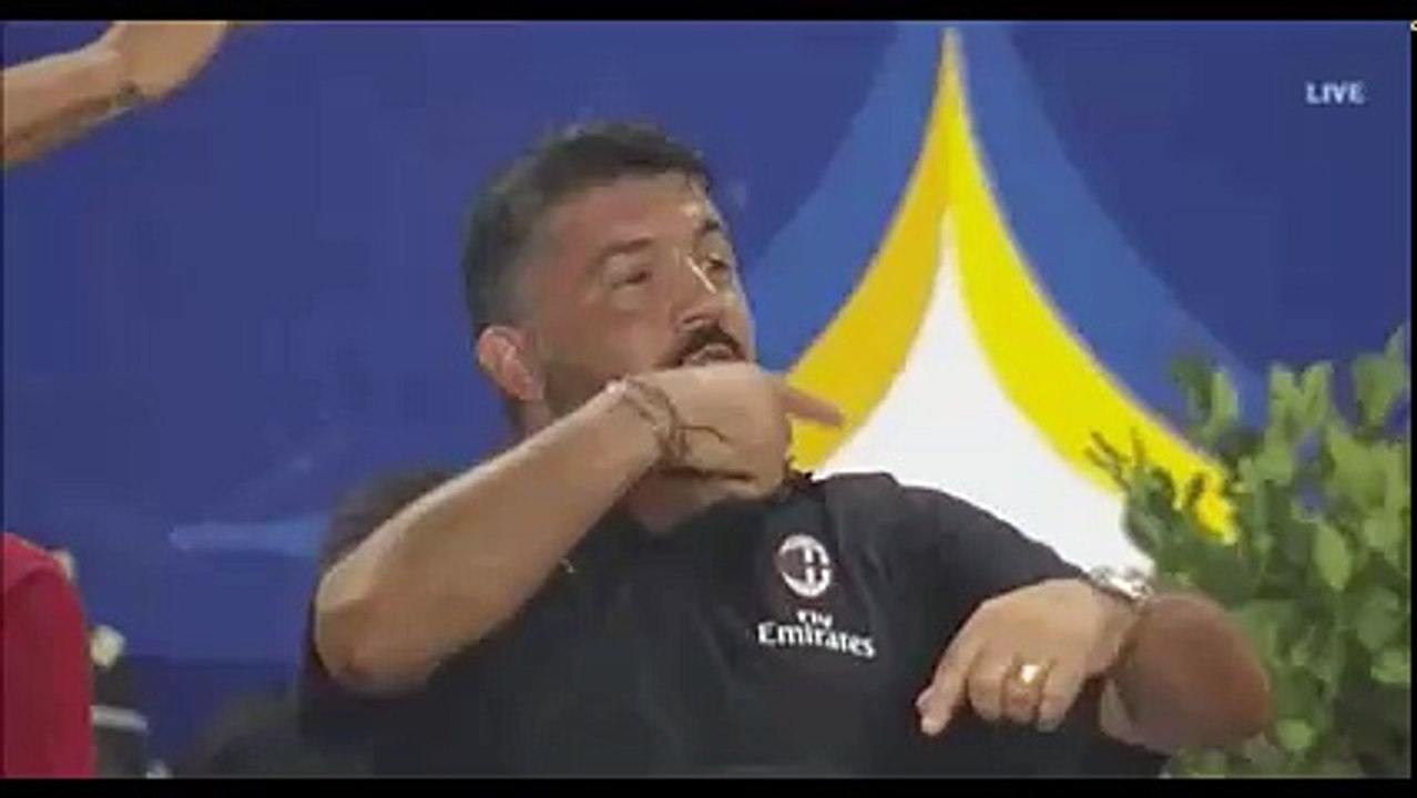 Gennaro Gattuso and Mourinho Joke About Taking...