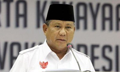 Prabowo: Ada Nama yang Tengah Digodok Jadi Cawapres