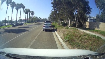 Car Flips After Hitting Parked Vehicle