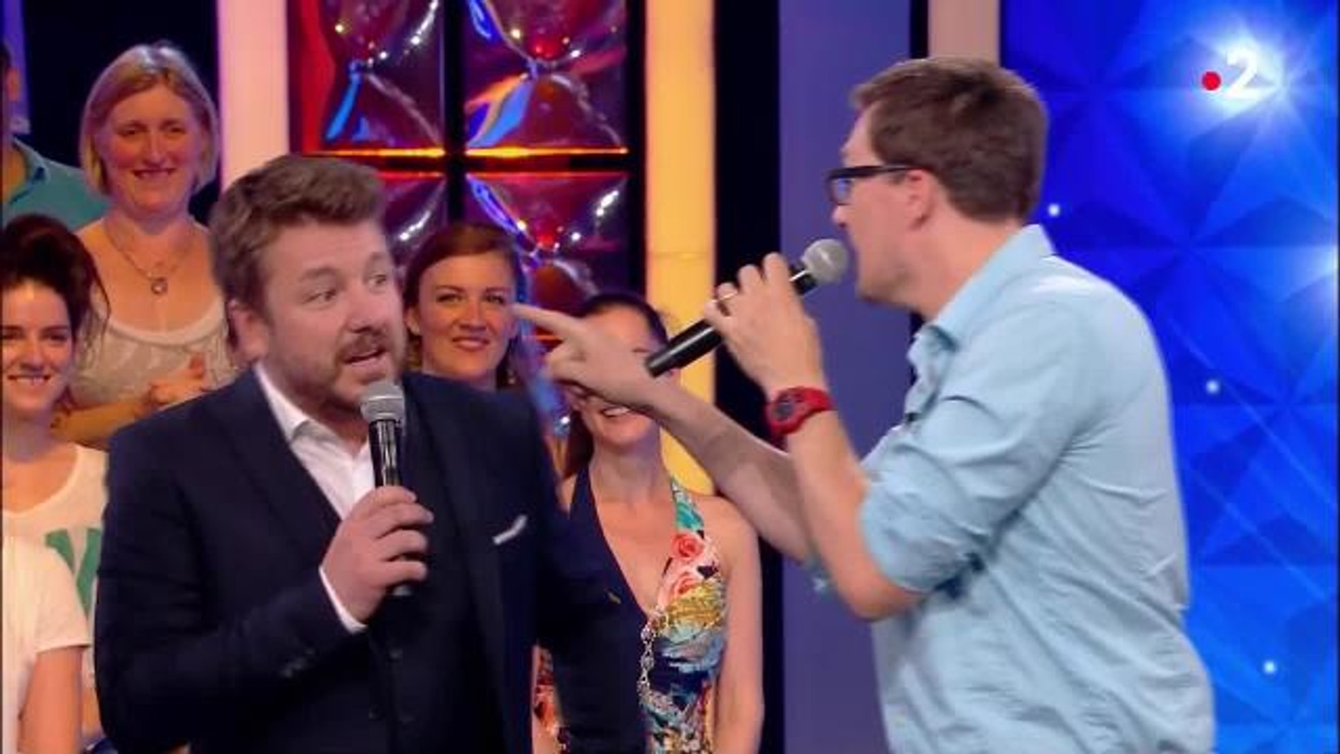 N'oubliez pas les paroles : Bruno Guillon débarque par surprise - Vidéo Dailymotion