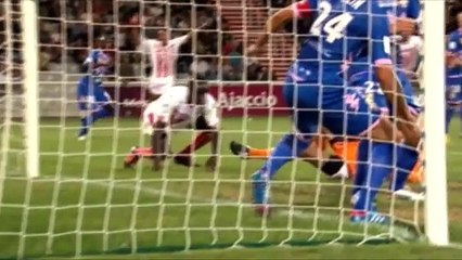 AC Ajaccio - Evian TGFC (2-0) Résumé J4 [2012-2013]