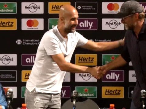 لقطة: كأس الأبطال الدوليّة: لربّما سينضمّ إلينا مورينيو؟ مصافحة بين غوارديولا وكلوب