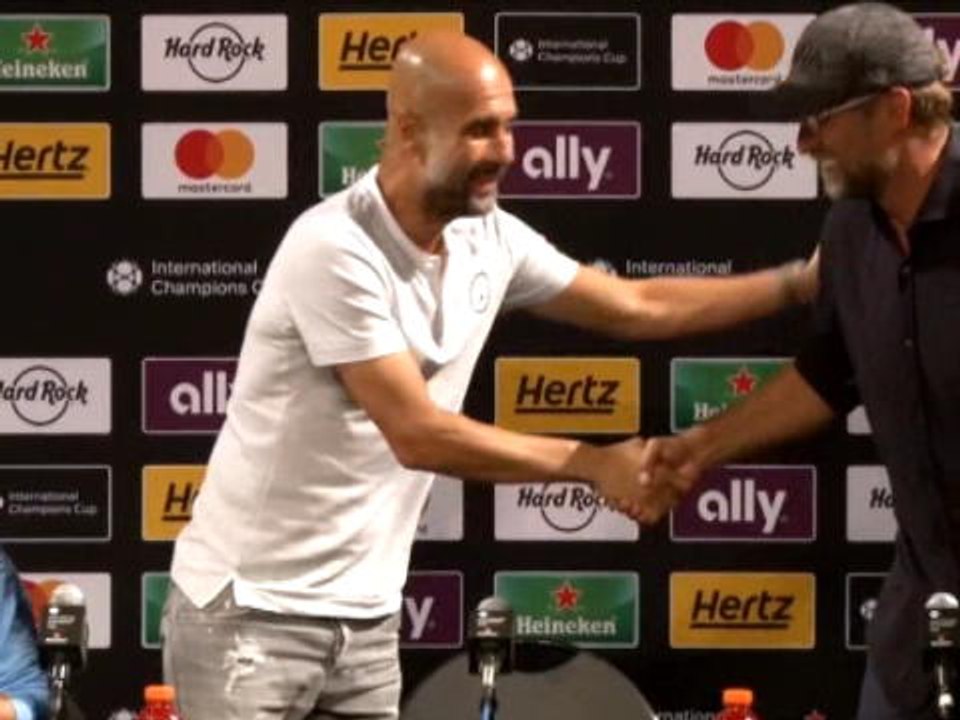 لقطة: كأس الأبطال الدوليّة: لربّما سينضمّ إلينا مورينيو؟ مصافحة بين غوارديولا وكلوب