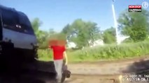 Etats-Unis : Un policier arrive juste à temps pour sauver la vie d'un homme (Vidéo)