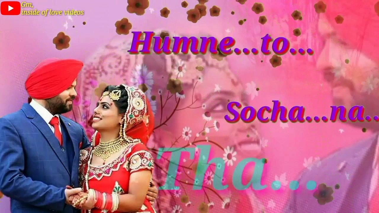 New whatsapp status video -- Tum dil ke sare armaan lageye