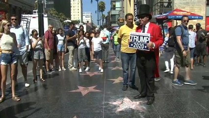 Дональ Трамп остался без звезды