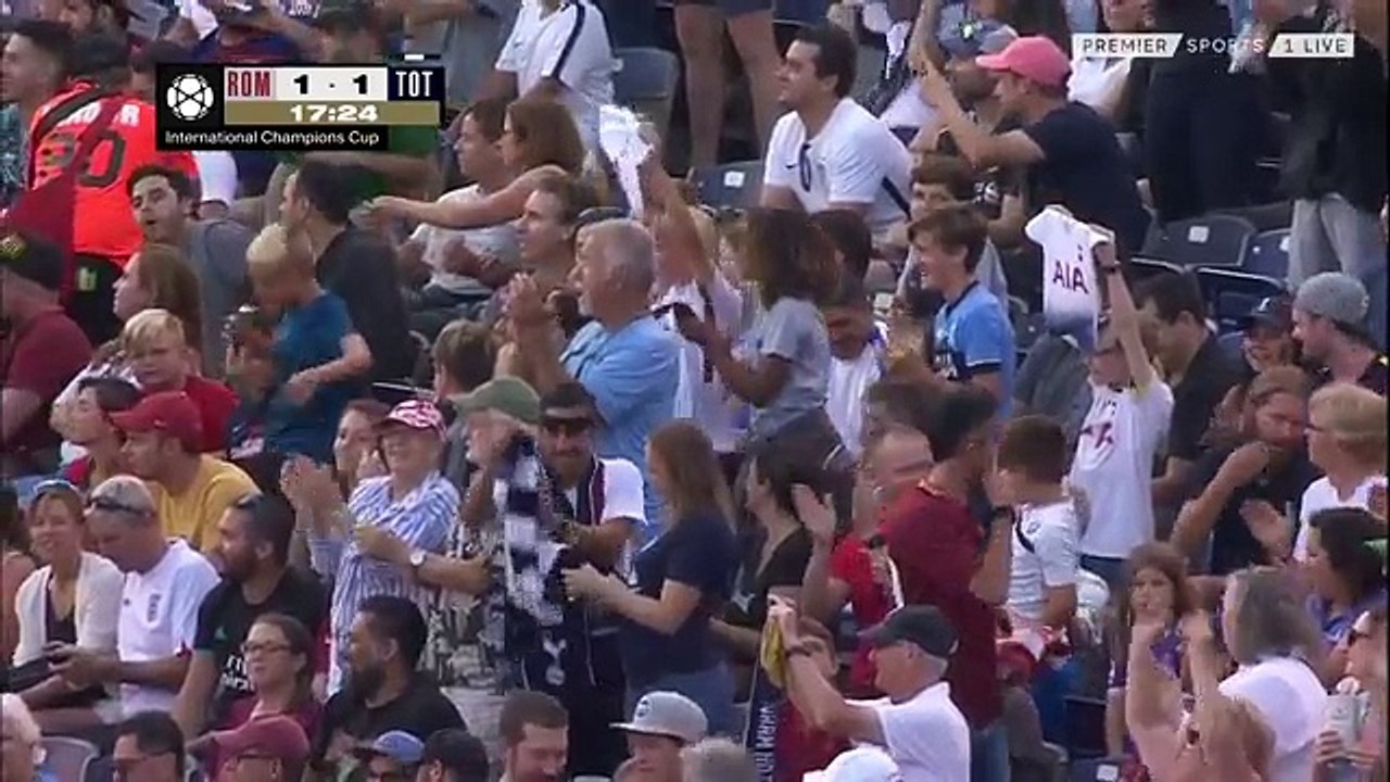 Roma vs Tottenham Hotspur 1-4 Highlights 26/07/2018 International Champions Cup (ICC)