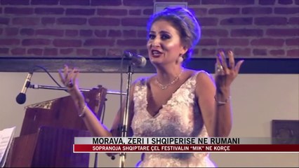 Sopranoja Arlinda Morava çel festivalin “Mik” në Korçë - News, Lajme - Vizion Plus