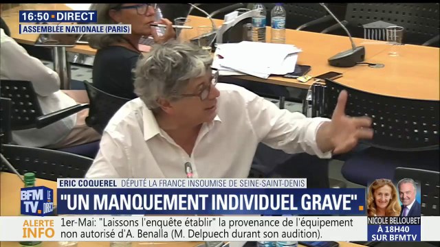 On tourne en rond... Coquerel (LFI) décide de suspendre sa participation à la commission d'enquête à l'Assemblée
