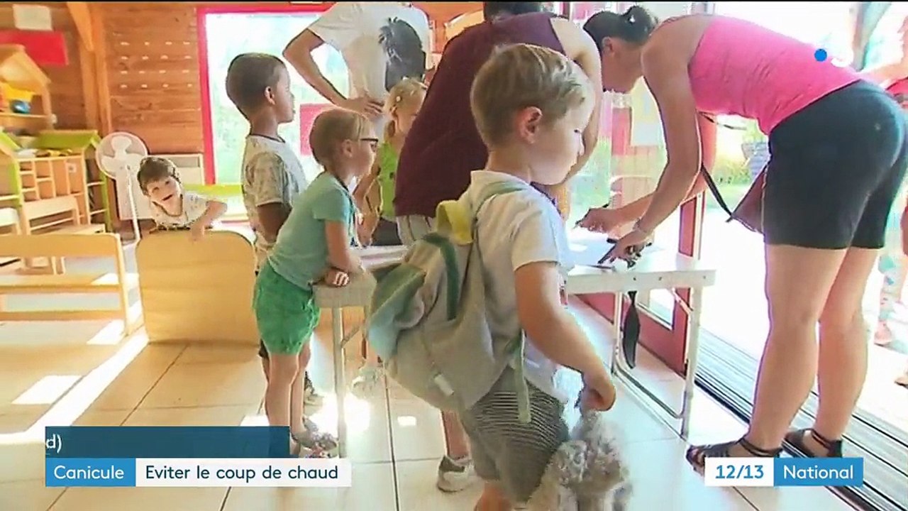 Canicule : les centres aérés prennent des mesures