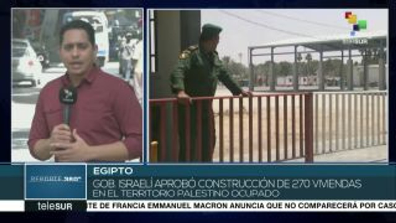 Israel aprueba construir 270 nuevas viviendas en territorio palestino