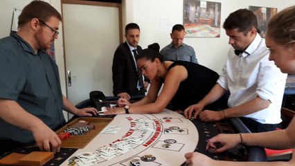L'école de croupiers du casino de Niederbronn
