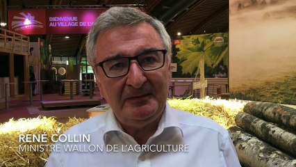 Foire de Libramont:  René Collin évoque les enjeux politiques agricoles