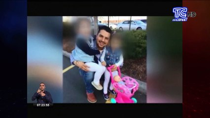 Emocionante momento de migrante ecuatoriano que fue liberado tras entregar una pizza en EEUU