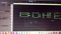 Bohemian Rhapsody jouée avec les notes formant les mots sur le logiciel de son !