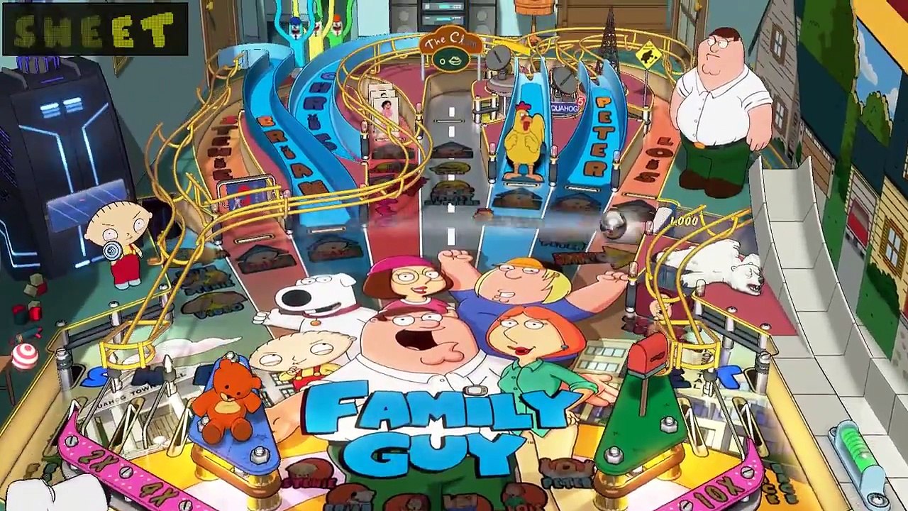 All Game No Talk | Pinball FX 3 Family guy