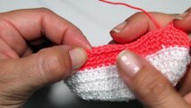 Como tejer zapatos bebe crochet ganchillo paso a paso facil principiante - How to crochet baby newborn shoes step by step easy beginner