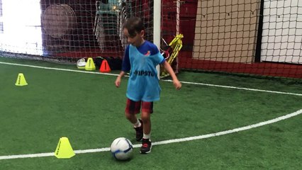 AMÉLIE ET JULIEN CAYULA - ASPTG STAGE FOOT - FIVE PERPIGNAN - 26.07.2018 - N°2