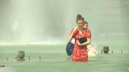 موج گرما اروپا و فرانسه را در می‌نوردد