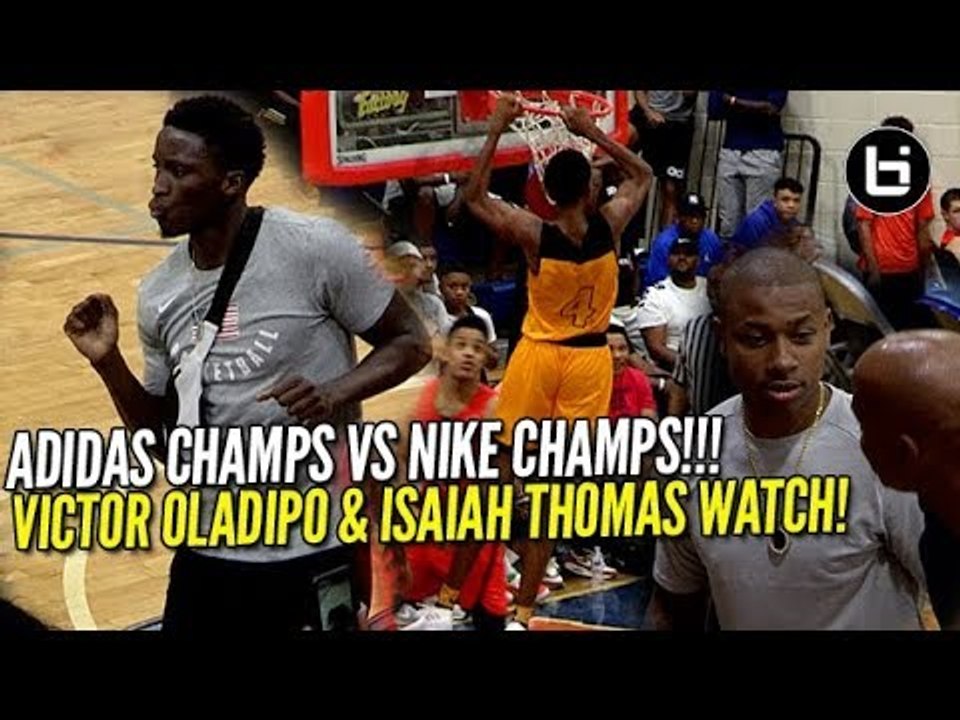 WHO'S BETTER NIKE OR ADIDAS? Compton Magic VS Team Takeover!