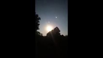 3 Large Planets Indiana Ske July 26 2018 Amazing Footage of Incoming Binary System