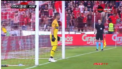Maurides (Penalty) Goal HD - CSKA Sofia (Bul) 3-0 Admira (Aut) 26.07.2018