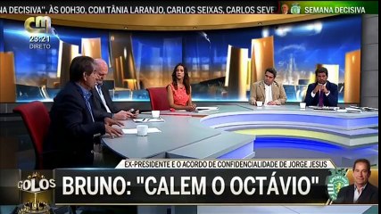 RESPOSTA de OCTÁVIO a Bruno de Carvalho sobre o acordo de confidencialidade de Jorge Jesus