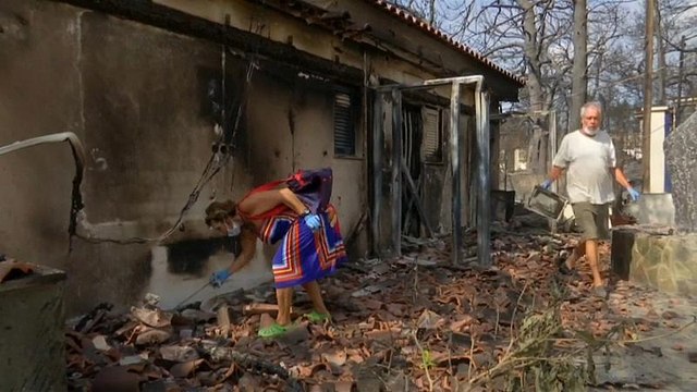 Пожары в Греции: начать с нуля