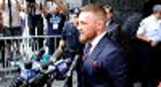 Conor McGregor thanks judge after plea deal accepetd in New York court