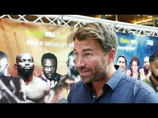 DAZN get Joshua first option, EDDIE HEARN wants DANIEL DUBOIS most