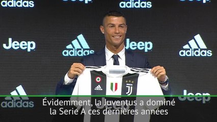 Man United - Mourinho : "Ronaldo à la Juve, c'est fantastique pour le football italien"