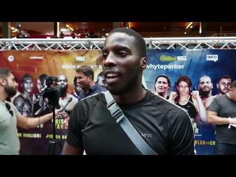 LAWRENCE OKOLIE gunning for Matty Askin: wants British then European
