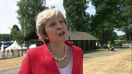 Brexit: Theresa May interview at the Royal Welsh Show