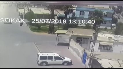 Şanlıurfa'da Kapkaç Anı Güvenlik Kamerasında