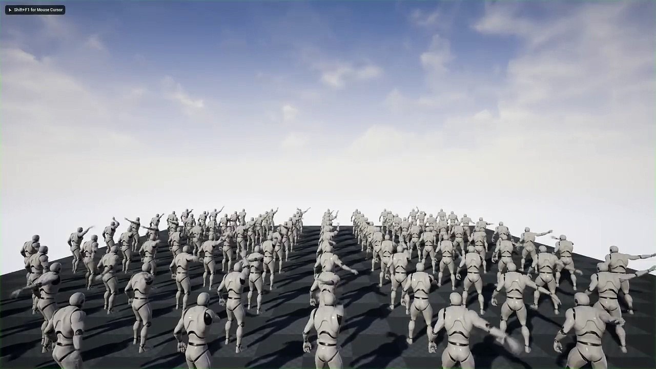 Evolving waving animation using Neural Networks and Genetic Algorithms on Unreal Engine
