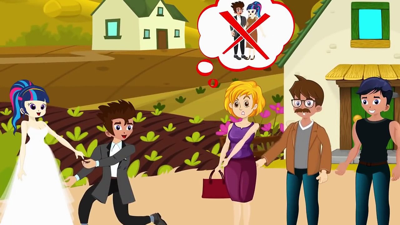 ✅Animation Twilight Sparkle and Flash Sentry Find Wedding ! MLP Equestria Girls Go To Scho