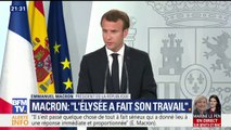 Macron ne croit pas que la motion de censure pourra 