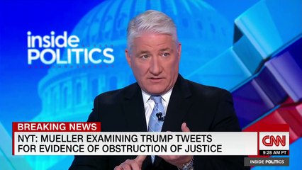 CNN News NYT: Mueller Looking Through Trump's Tweets