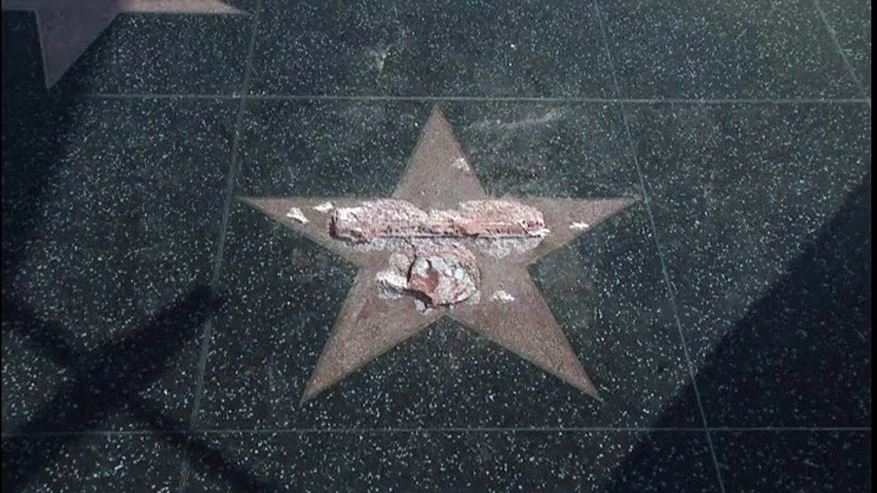 Destruyen estrella de Donald Trump en el Paseo de la Fama de Hollywood