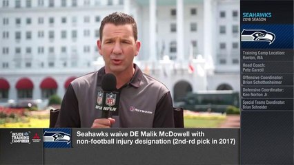 Ian Rapoport explains why Seahawks waived their top draft pick of 2017