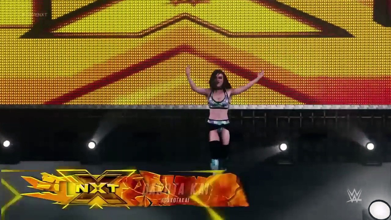 WWE 2K18 NXT NO.1 CONTENDER ALIYAH VS KAIRI SANE VS DAKOTA KAI VS LACEY EVANS