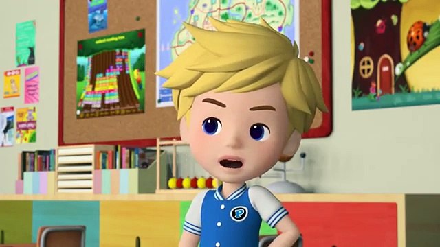 Робокар Поли - Рой и пожарная безопасность - Огонь, который нельзя потушить водой! (серия