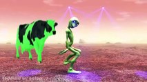 Learn Color & learn Animals Name - Alien Dance Dame Tu Cosita Song for Kids